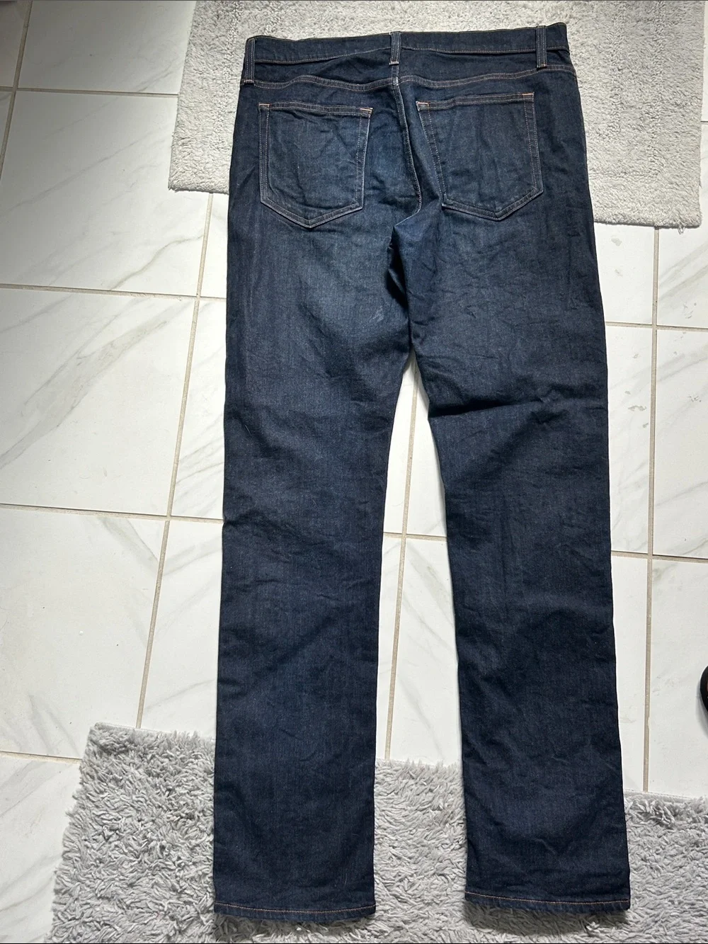 J. Crew Men's Dark Indigo Slim Straight Jeans